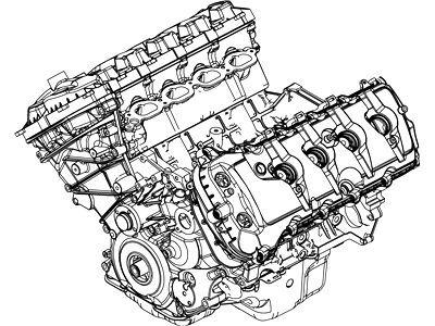 Ford BR3Z-6006-J Service Engine Assembly