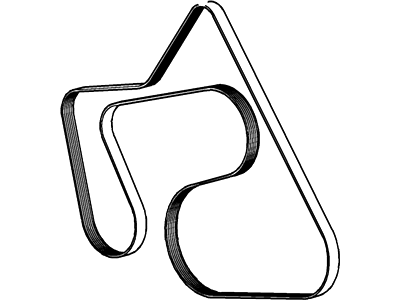 Ford 3W7Z-8620-AA V-Belt