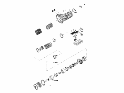 Lincoln LS Automatic Transmission Overhaul Kit - 2W4Z-7V586-AA
