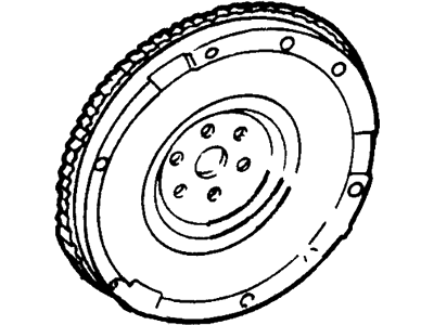Ford Focus Flywheel Ring Gear - D8RZ-6384-A