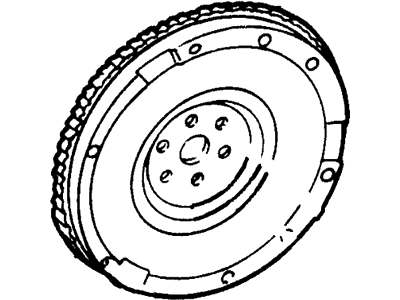2004 Ford Focus Flywheel Ring Gear - D8RZ-6384-A
