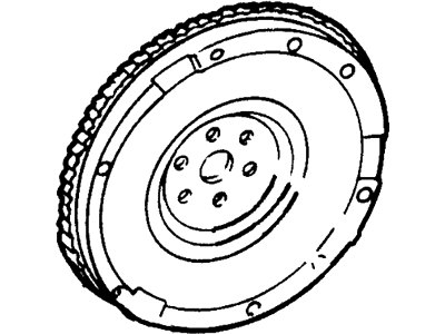 Mercury Capri Flywheel Ring Gear - D8RZ-6384-A