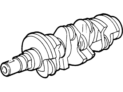 1999 Ford Contour Crankshaft - F5RZ-6303-A