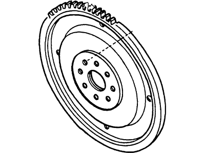 2004 Ford Taurus Flywheel - F6DZ-6375-A