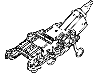 Mercury Steering Column - 5F9Z-3C529-A