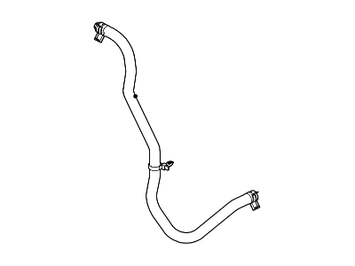 2007 Mercury Montego Power Steering Hose - 5F9Z-3A713-AA