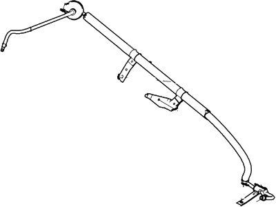 2006 Ford Freestyle Power Steering Hose - 6F9Z-3A719-B