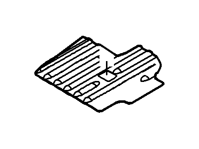 Ford 4L2Z-7811530-AA Insulator - Floor