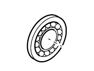 Ford F3XY7F244A Bearing Assembly Thrust