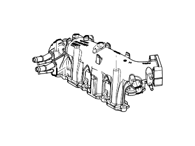 2011 Lincoln MKS Intake Manifold - AA5Z-9424-B