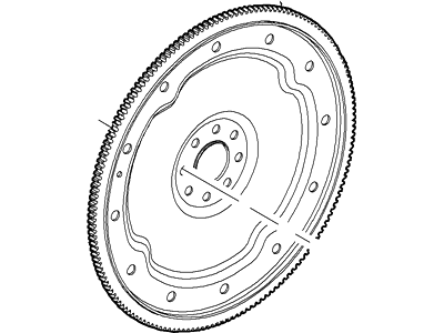 Ford F-250 Flywheel - F6TZ-6375-BA