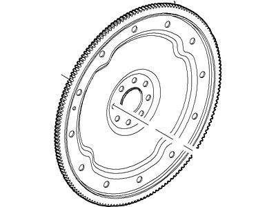 2002 Ford F-150 Flywheel - F7TZ-6375-AA