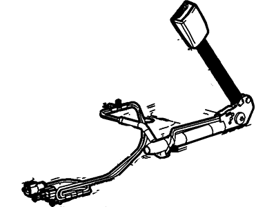 Ford Freestar Seat Belt - 6F2Z-1761202-AA