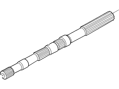 Ford 2W4Z-7060-BA Shaft Assembly - Output