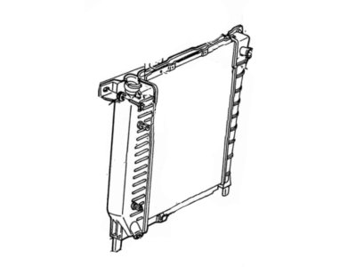 1992 Ford Ranger Radiator - FOTZ-8005-CA