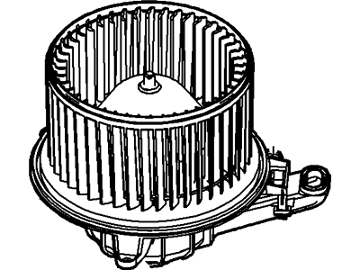 Ford 9L1Z-19805-D Fan And Motor Assembly