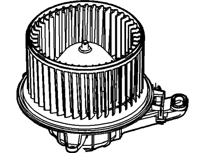 Ford F-150 Blower Motor - 9L1Z-19805-D