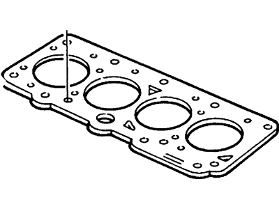 1996 Ford Escort Cylinder Head Gasket - F6CZ6051AB