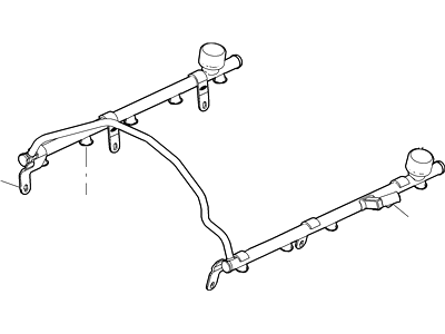 2015 Ford F53 Stripped Chassis Fuel Rail - BC3Z-9F792-A