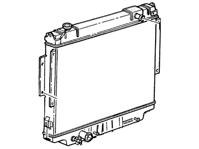 Ford F2TZ-8005-KACP Radiator Assembly