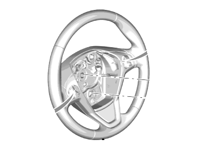 Ford D2BZ-3600-KA Steering Wheel Assembly