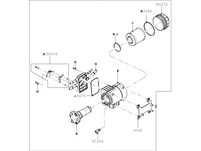 Ford 8C3Z-9G282-A Fuel Pump Assembly