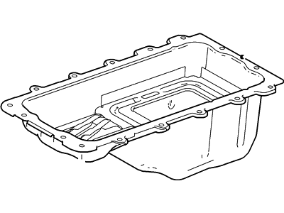 Ford 9L3Z-6675-B Pan Assembly - Engine Oil