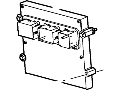 Ford 7L3Z-12A650-GFD Module - Engine Control - EEC V