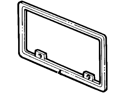 Ford E2AZ-17A387-A Bracket - License Plate