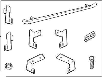 Ford 5L8Z-16450-BA Step Assembly