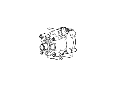 2006 Ford Focus A/C Compressor - 8U2Z-19V703-DARM