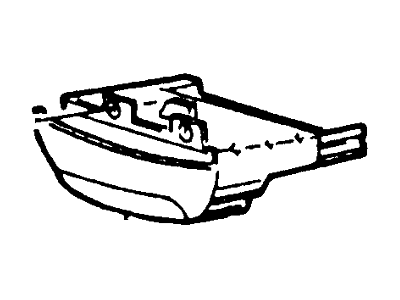 2000 Ford Expedition Ashtray - YL3Z-1504810-AAD