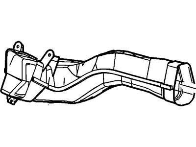 Ford 5W1Z-19B680-AA Duct - Air