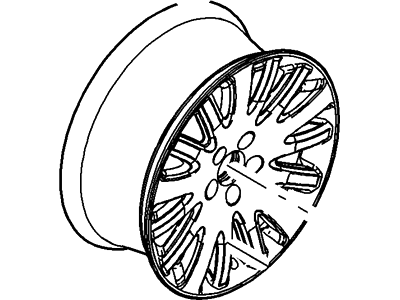 Ford 9H6Z-1007-C Wheel Assembly