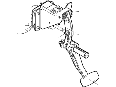 2006 Ford F-250 Super Duty Brake Pedal - 5C3Z-2455-FE