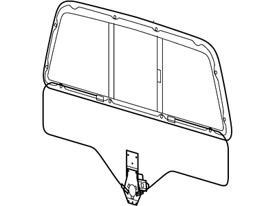 Ford 1L3Z-1623394-DA Motor Assembly - Window Operating
