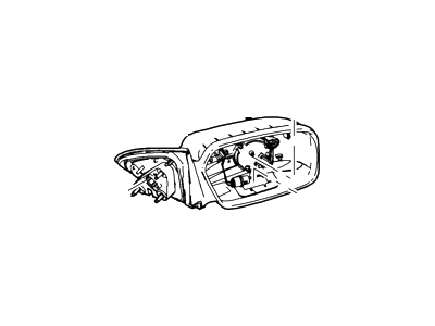 Mercury Milan Car Mirror - 9H6Z-17683-A
