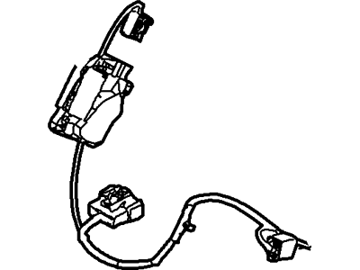 Lincoln Blend Door Actuator - 3W1Z-19E616-DA