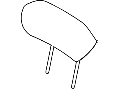 Ford 9L3Z-15611A08-A Head Rest Assembly