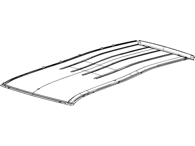 Ford 7F9Z-7450202-B Panel Assembly - Roof