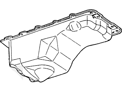 Ford Mustang Oil Pan - 1U2Z6675HA