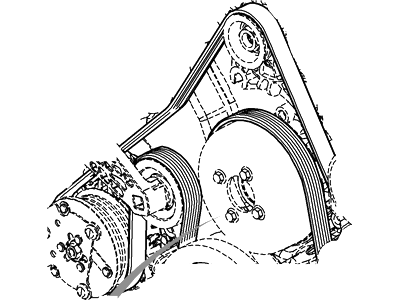 Ford 7L1Z-8620-A V-Belt