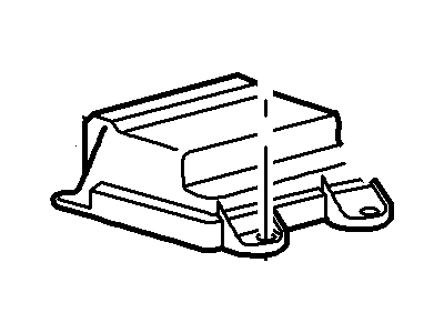 Mercury Grand Marquis Air Bag Control Module - 9W7Z-14B321-A