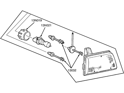1999 Ford Econoline Super Duty(1996-1999) Headlight - F8UZ-13008-AACP
