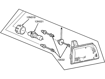 2003 Ford E-550 Super Duty Headlight - F8UZ-13008-AACP