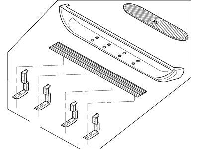 Ford XL3Z-16450-AAE Step Assembly