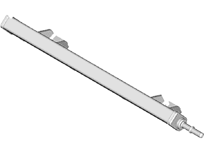 Ford 4M5Z-9D280-D Fuel Supply Manifold Assembly