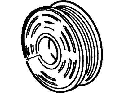 Mercury A/C Idler Pulley - F3DZ-19D784-B