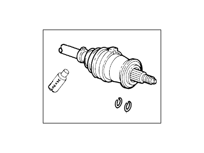 Mercury CV Boot - E6DZ-3A331-K