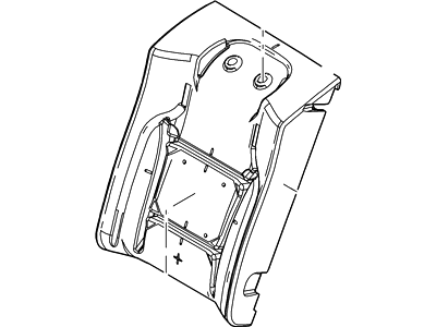 Ford AG1Z-5466801-A Pad - Rear Seat Back